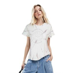 & Other Stories Mother of Venus Beach Club Tie-Dye Graphic Tee Size 10 Medium
